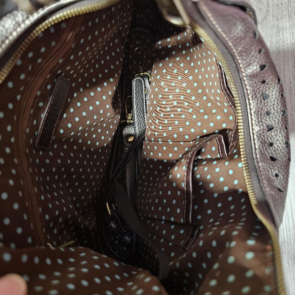 Chala HOBO Pewter Convertible Bag EUC - Picture 10 of 12